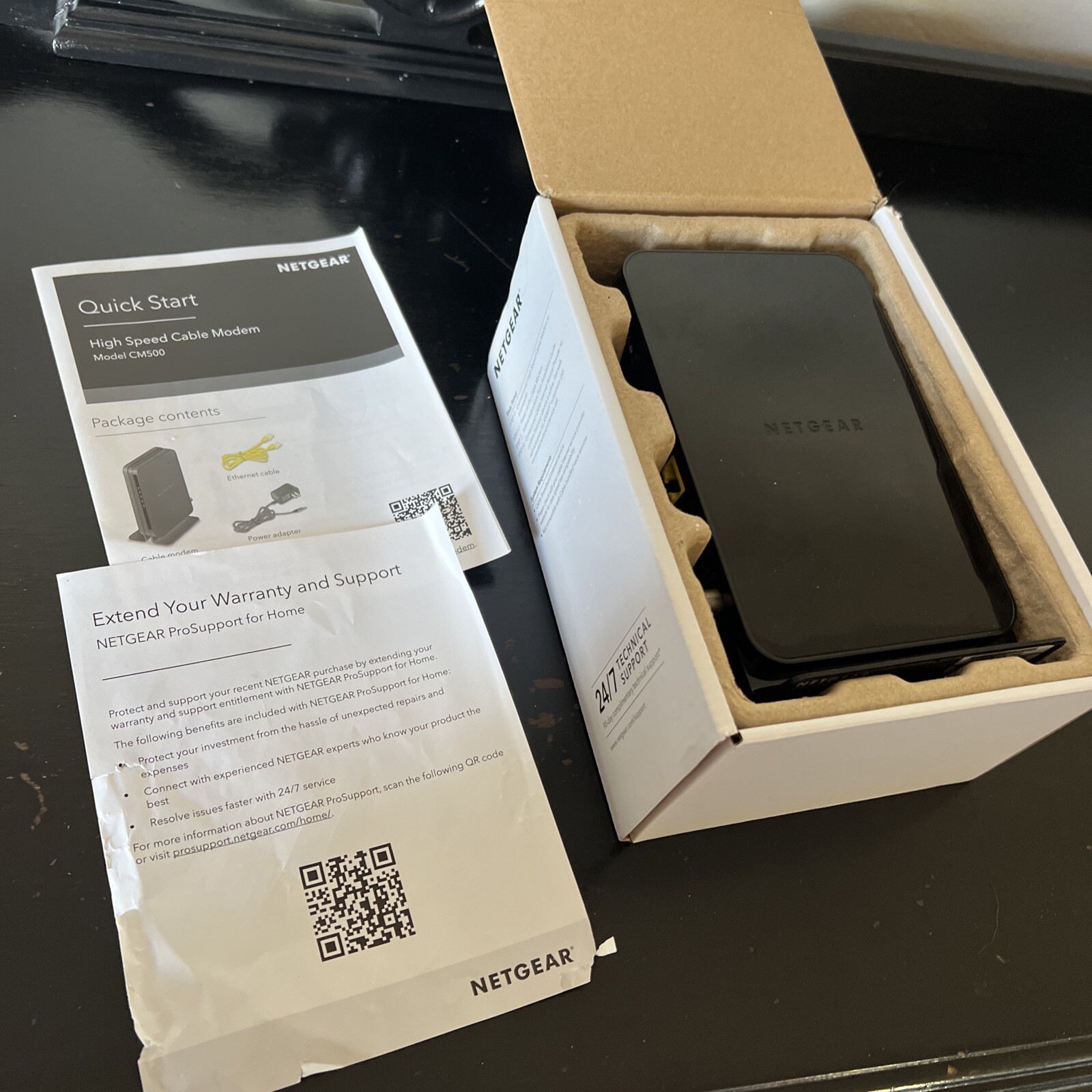 Netgear CM500-1AZNAS 16×4 High Speed DOCSIS 3.0 Cable Modem New 686Mbps