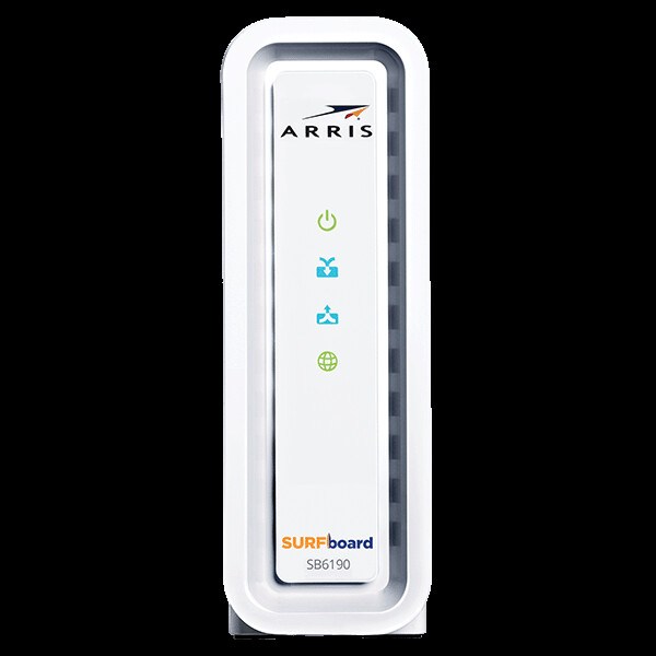 ARRIS Surfboard SB6190-RB DOCSIS 3.0 Cable Modem, White (Renewed)
