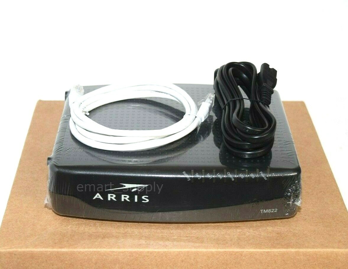 Arris TM822G DOCSIS 3.0 Cable VoIP Telephony Modem Comcast Cox Xfinity WOW