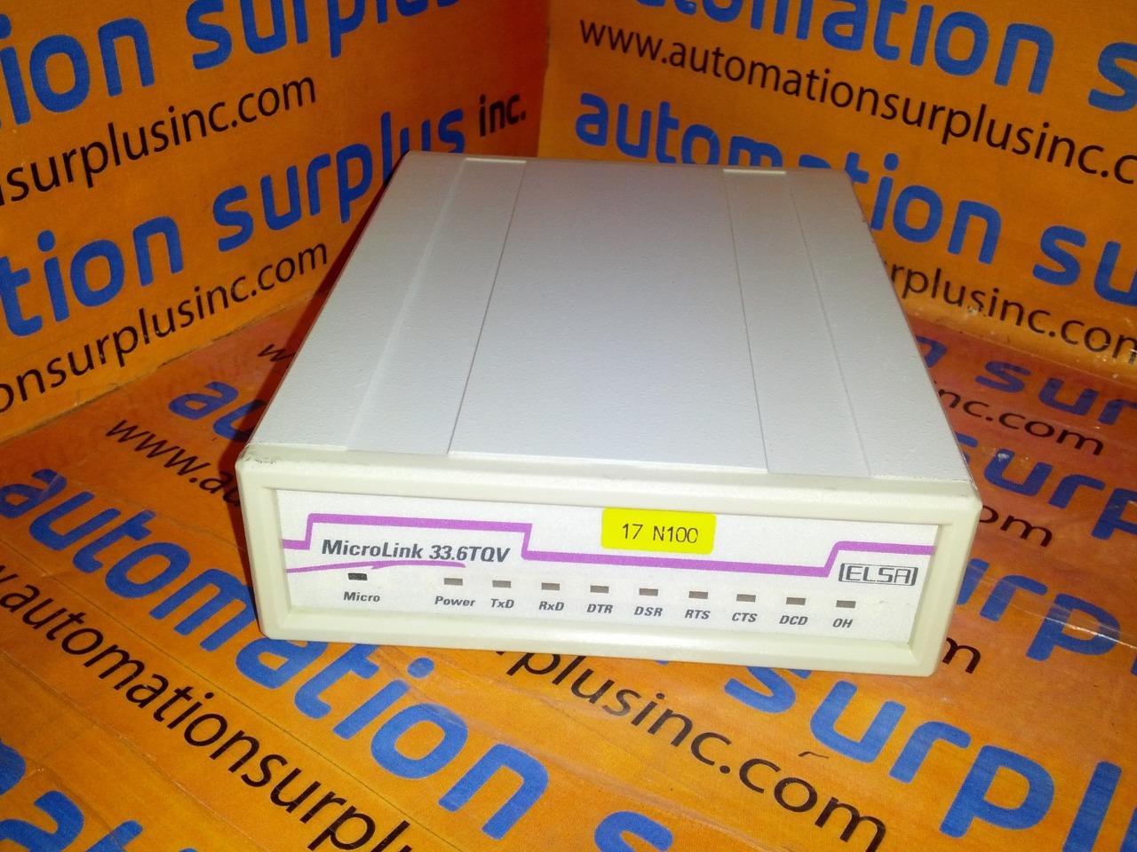 ELSA MICROLINK 33.6TQV MODEM WOW!!