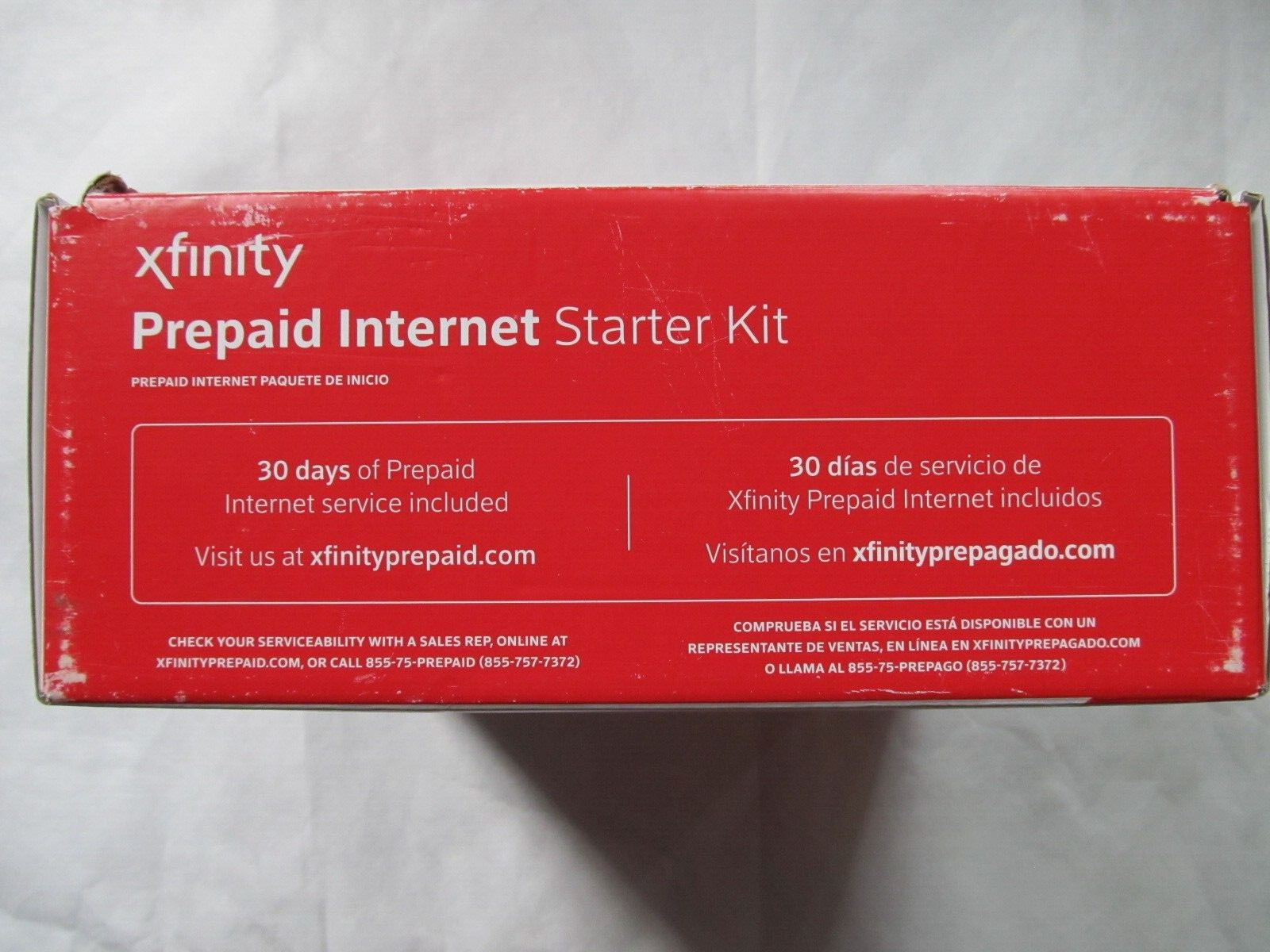 XFINITY Internet Prepaid Starter Kit Arris TG862G router