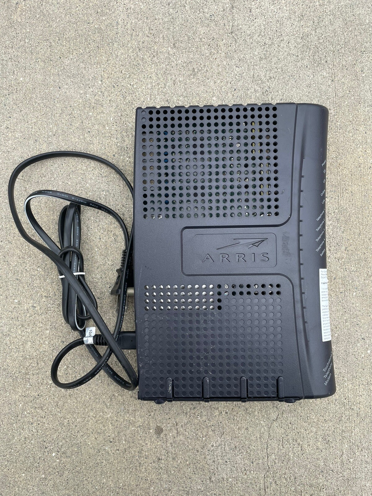ARRIS TM604G Cable Touchstone Telephony Modem – Model TM604G