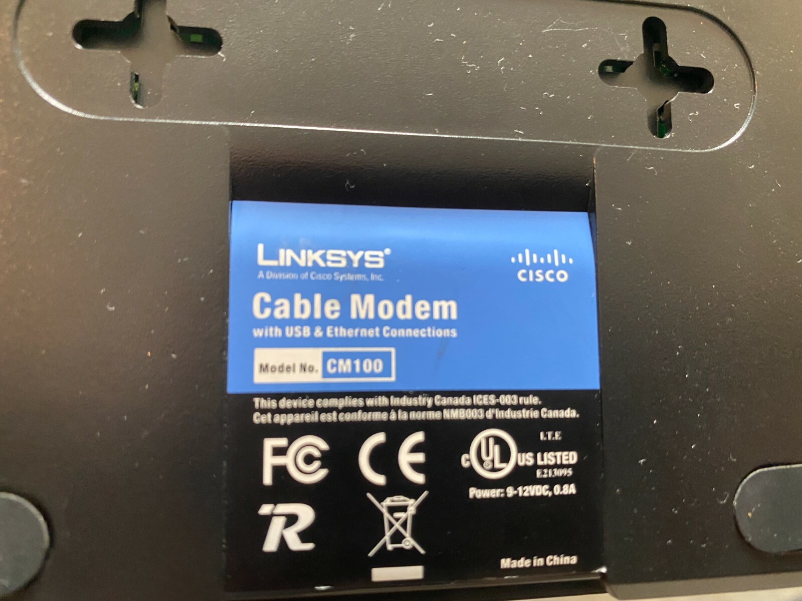 Linksys CM100 100 Mbps