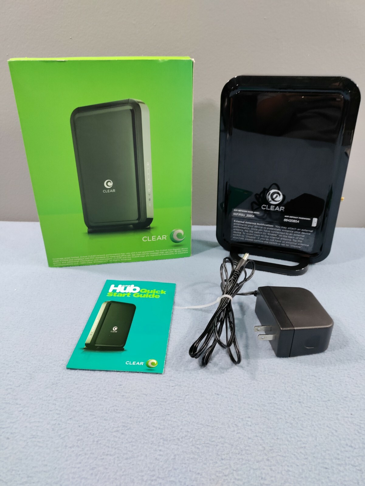 NEW CLEAR HUB EXPRESS MODEM & WI-FI ROUTER IN ONE 4G HOME INTERNET GTK-RSU131