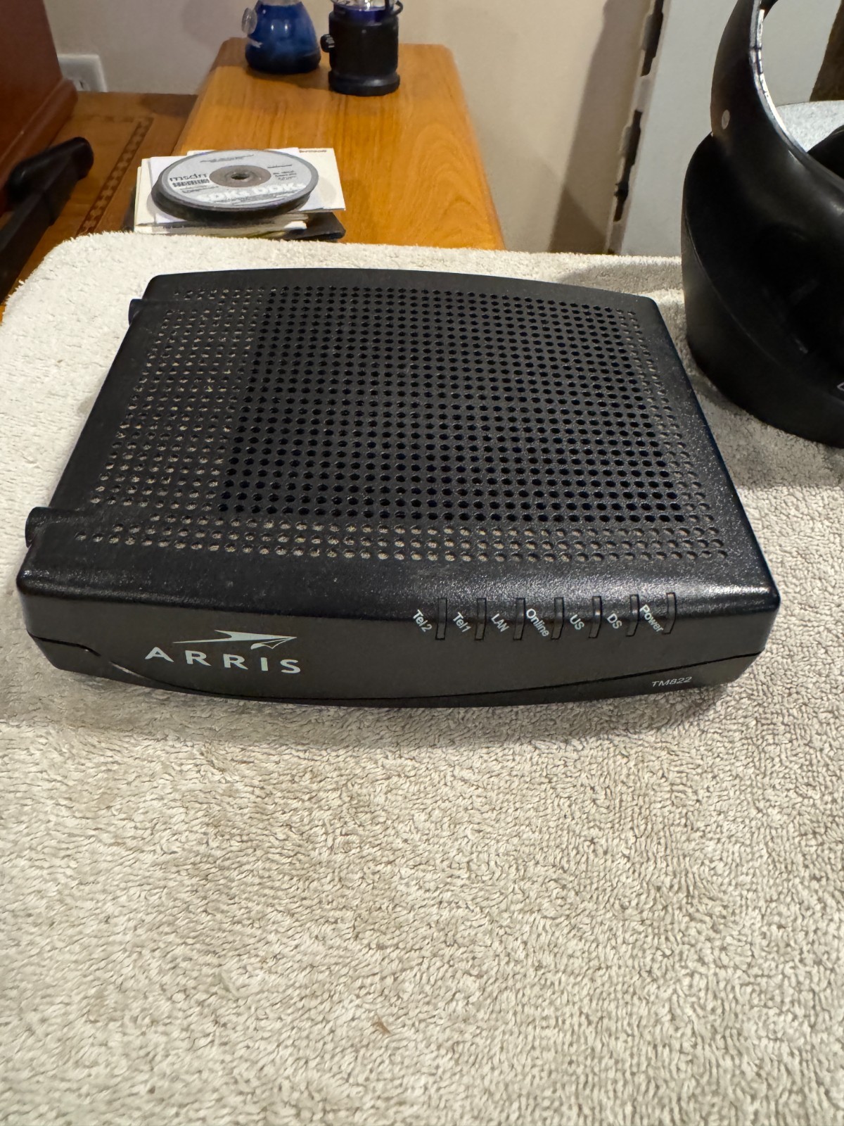 ARRIS TM822A DOCSIS 3.0 Cable Modem – PARTS/REPAIR ONLY!!!!