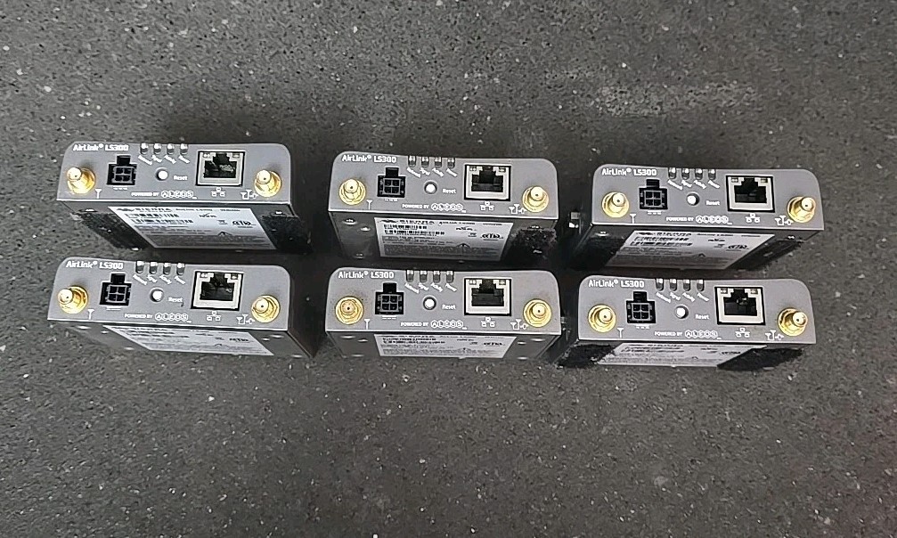 6x Lot Sierra Wireless AirLink LS300 Verizon Wireless, Grey