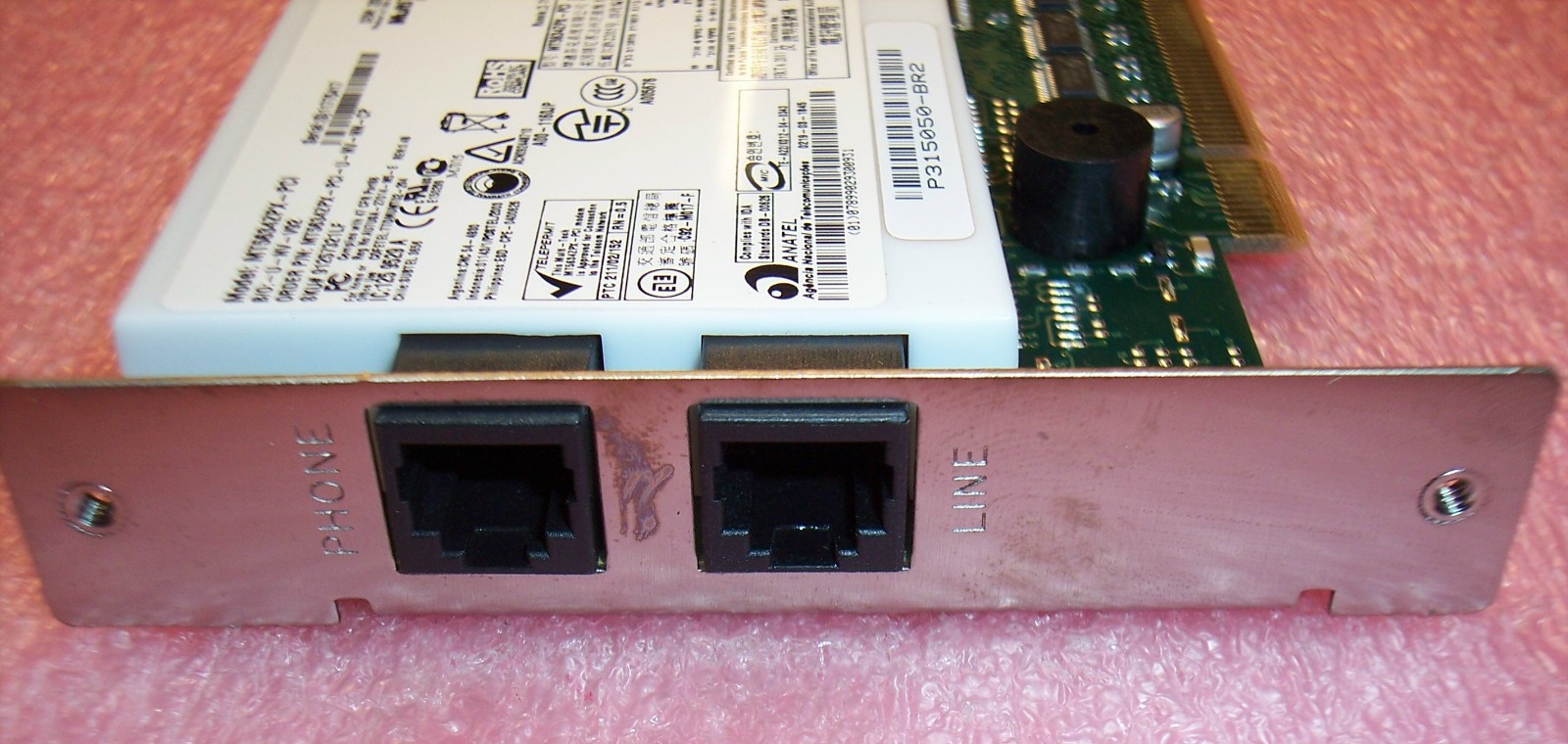 MT5634ZPX-PCI NV-NN-CP NORTEL 1100 V.90 INTERNAL MODEM CARD DM3819003E5 ROHS