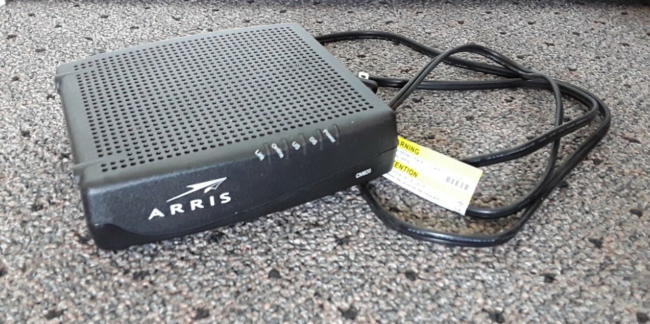 ARRIS CM820A Internet Modem *Work GREAT!