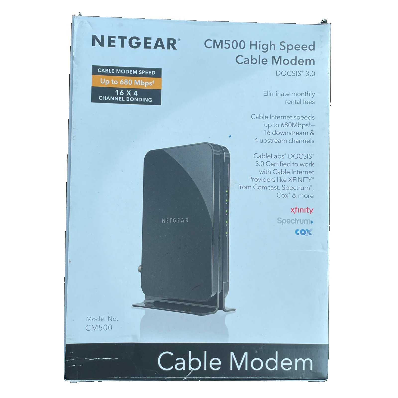 Netgear High Speed Cable Modem Model CM500