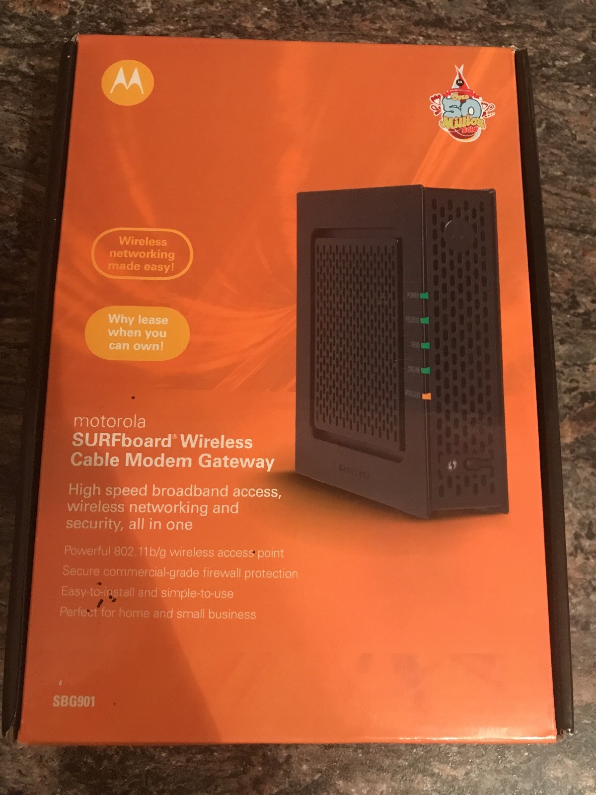 Motorola Surfboard Wireless Cable Modem Gateway