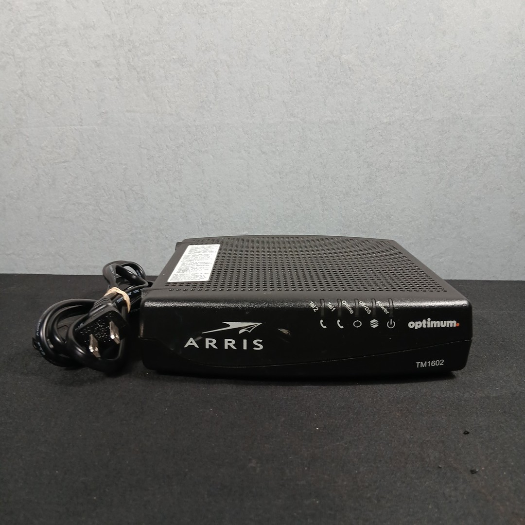 ARRIS TM1602A DOCSIS 3.0 Cable Modem eMTA Voice Optimum Spectrum