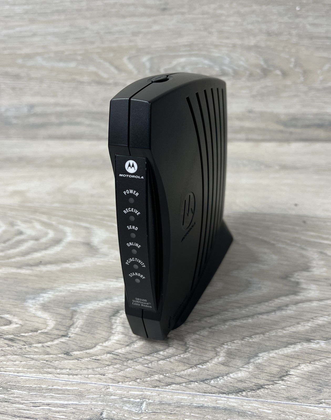Motorola SURFboard SB5100 Cable Modem Black – Without Power Cable Internet WiFi