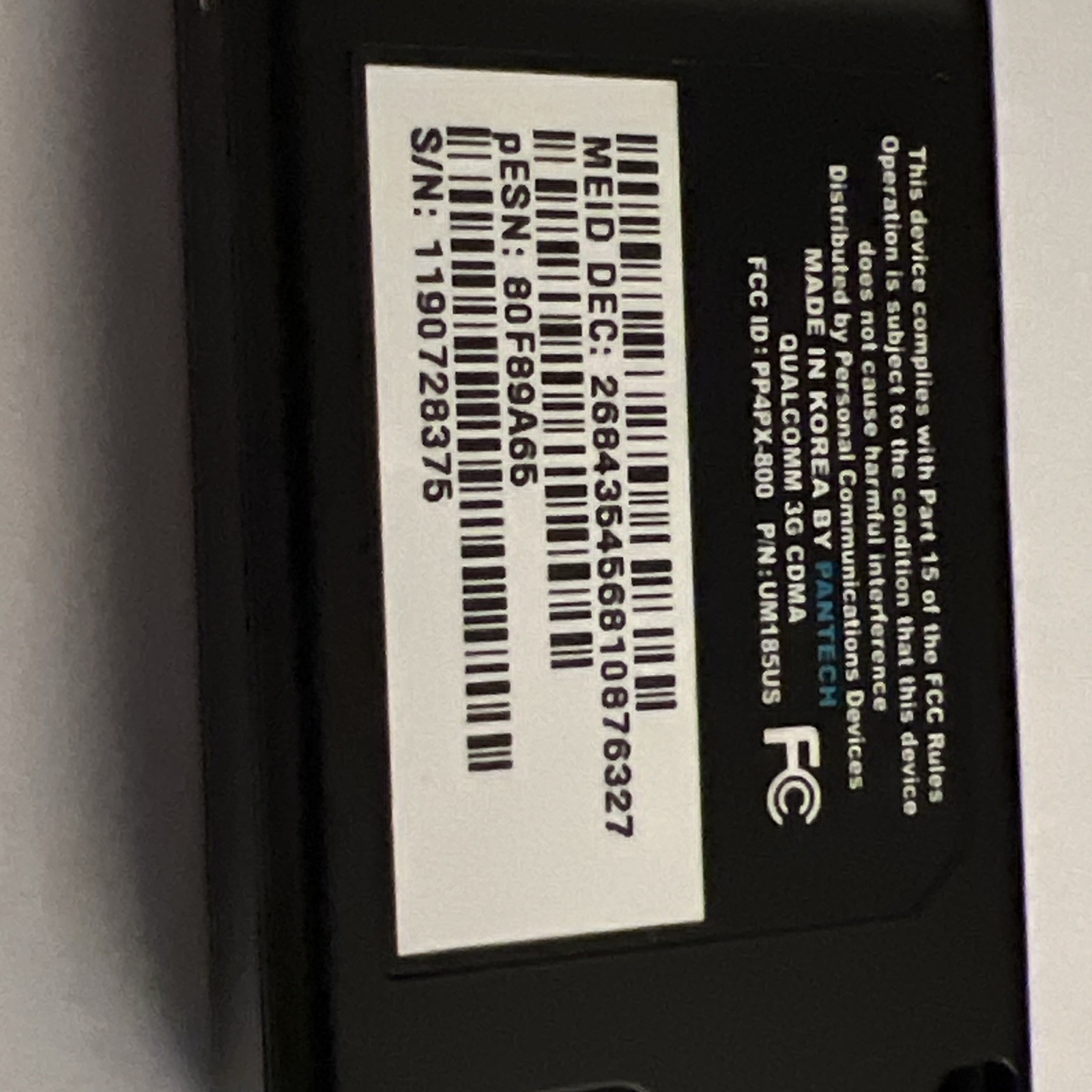 US Cellular UM185US Wireless Mobile Broadband USB Modem Qualcomm 3G CDMA UM185US