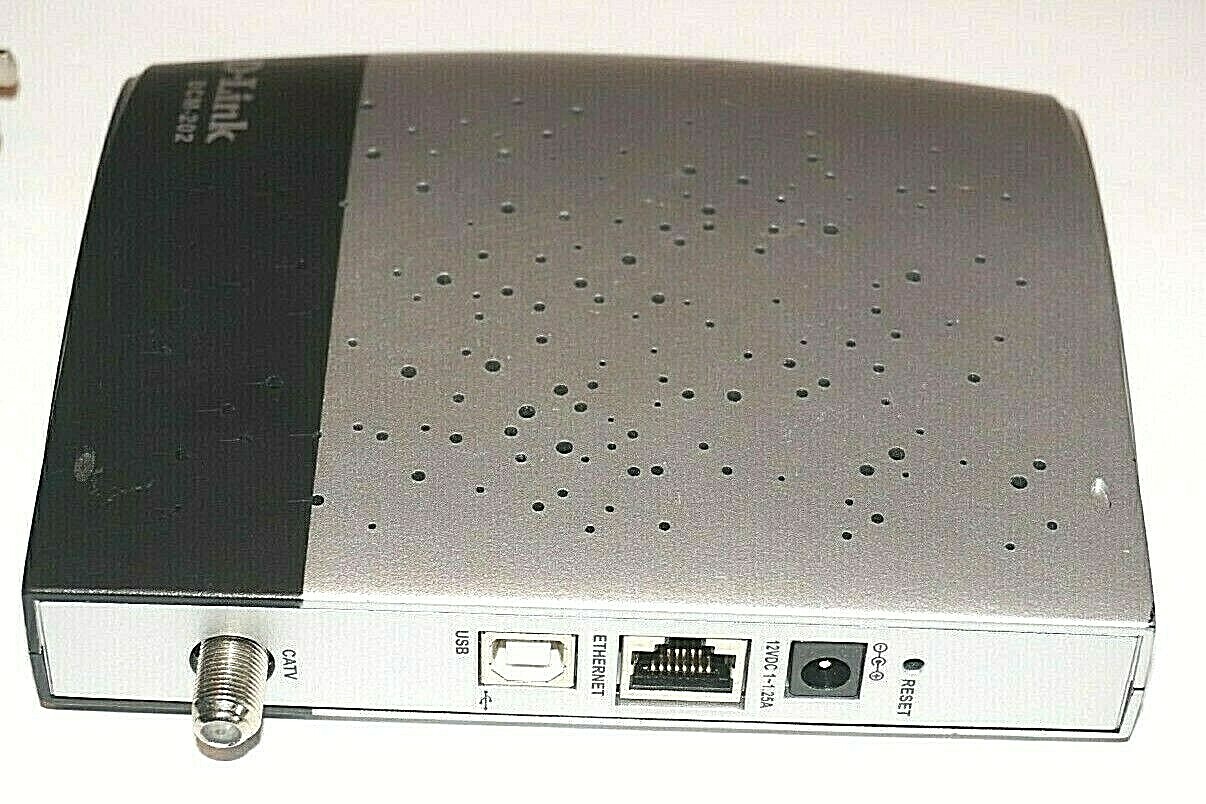 D-Link Model: DCM-202 Docsis 2.0 USB/Ethernet Cable Modem