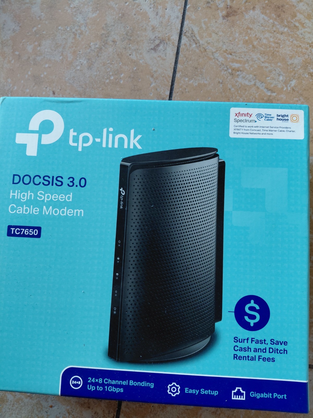 TP-LINK TC-7620 680Mbps Cable Modem