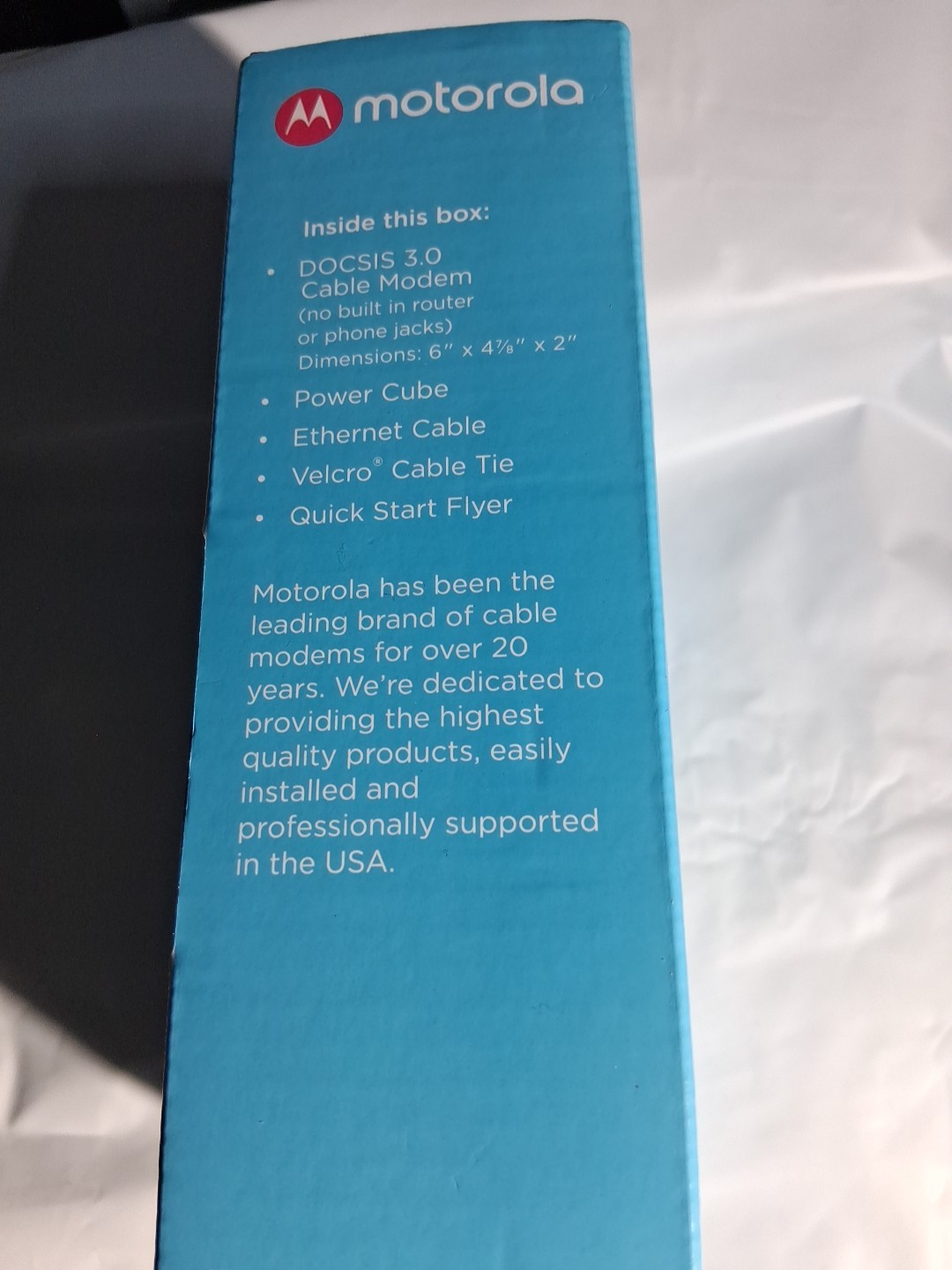MOTOROLA 16×4 Cable Modem Model MB7420 ~ 686 Mbps DOCSIS 3.0