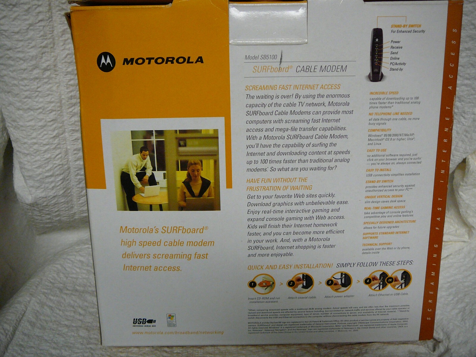 Motorola SURFboard SB5100 Cable Modem