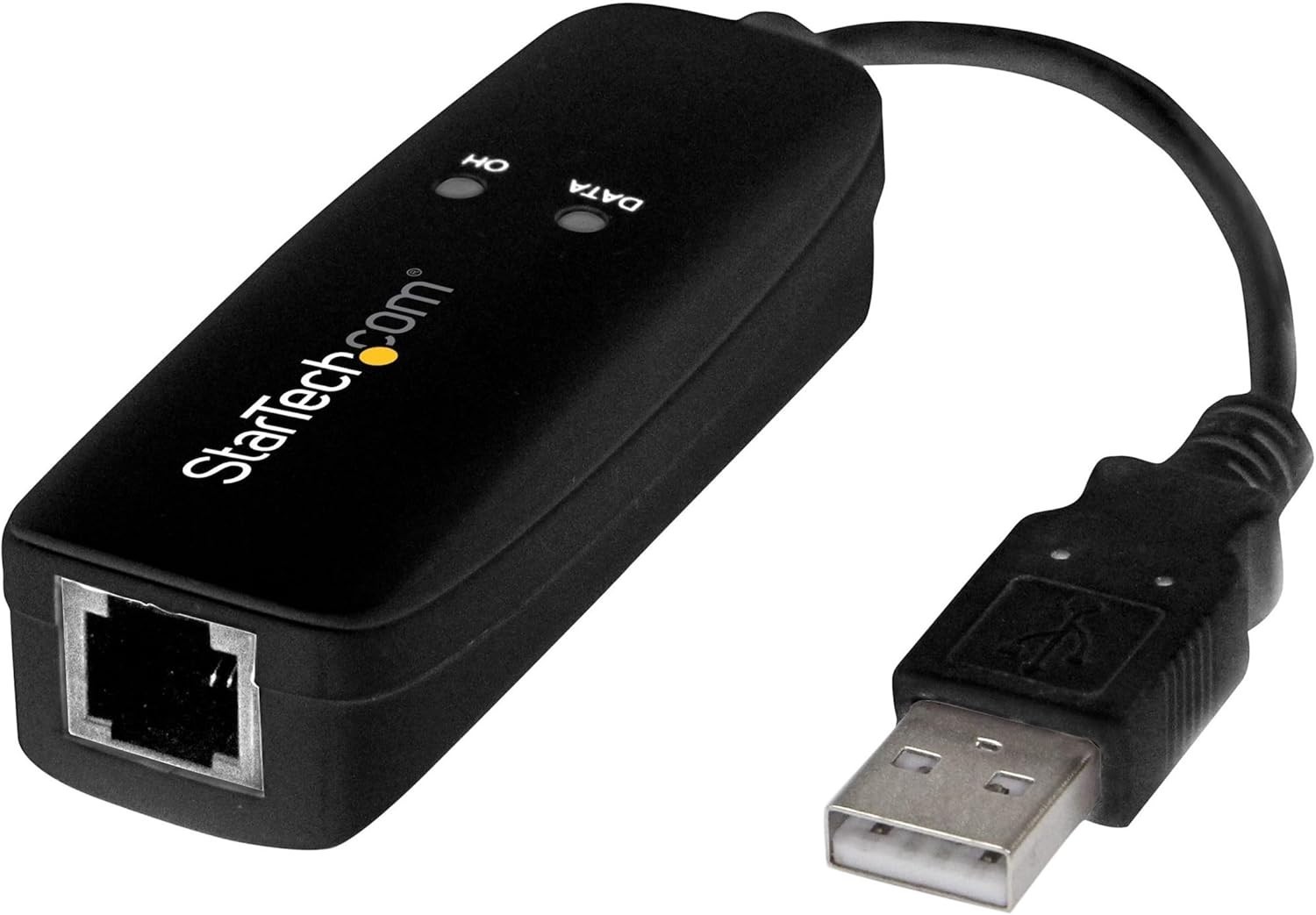 StarTech USB 2.0 Fax Modem, 56K V.92, Data/Fax Support