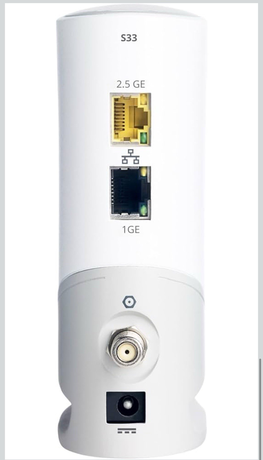 Arris S33 DOCSIS 3.1 Cable Modem 32×8 2.5Gbps Compatible With Cox Spectrum Xfini