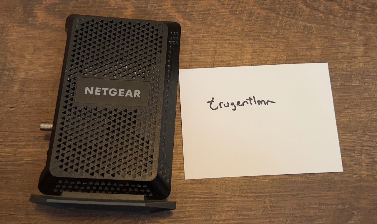 NETGEAR CM600-1AZNAS 960Mbps DOCSIS 3.0 Cable Modem