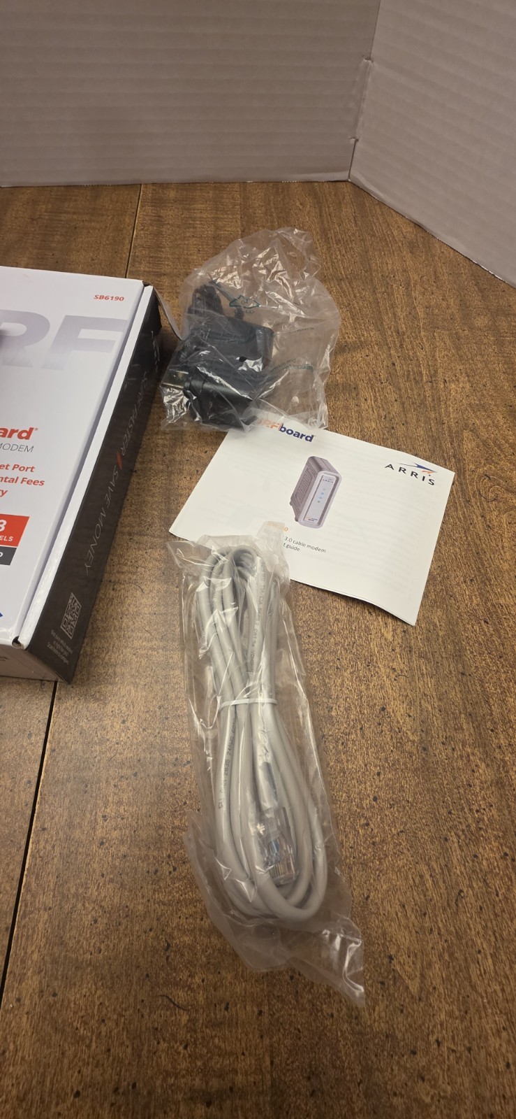 ARRIS SURFboard DOCSIS 3.0 Cable Modem – SB6190 Xfinity Cox Charter Spectrum