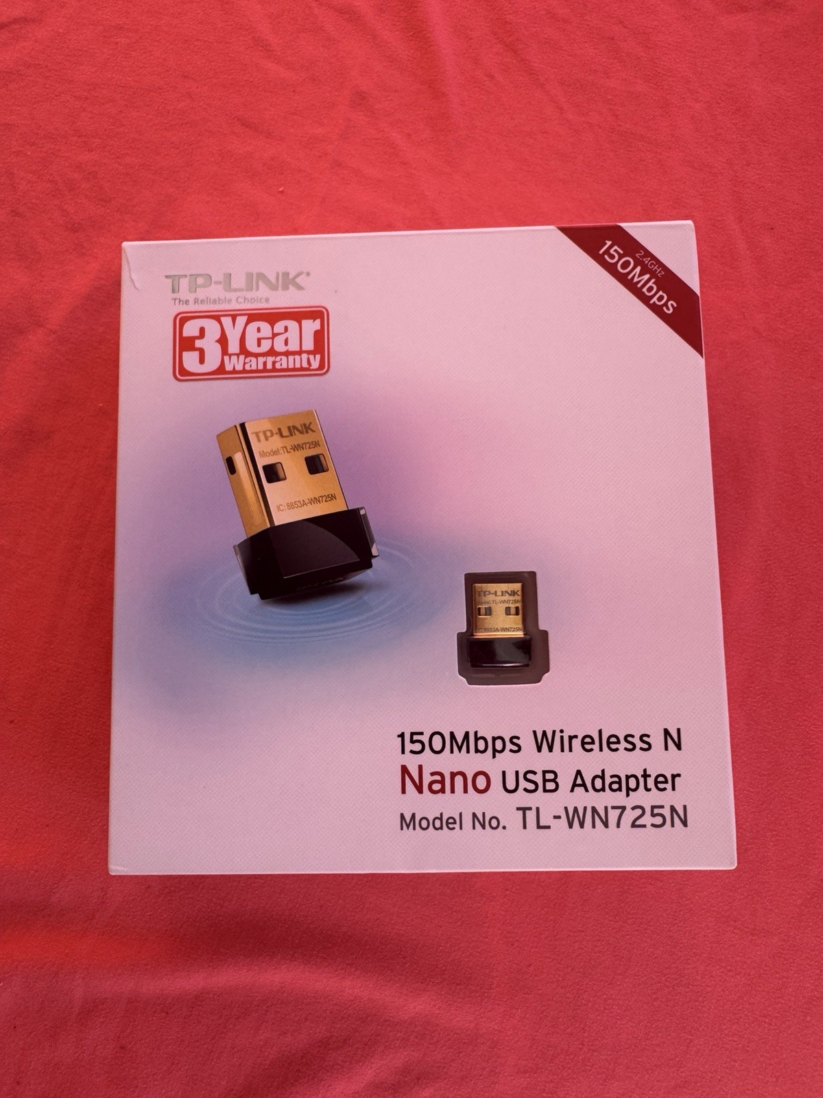 TP-LINK 150 Mbps Wireless N Nano USB Network WIFI Adapter TL-WN725N