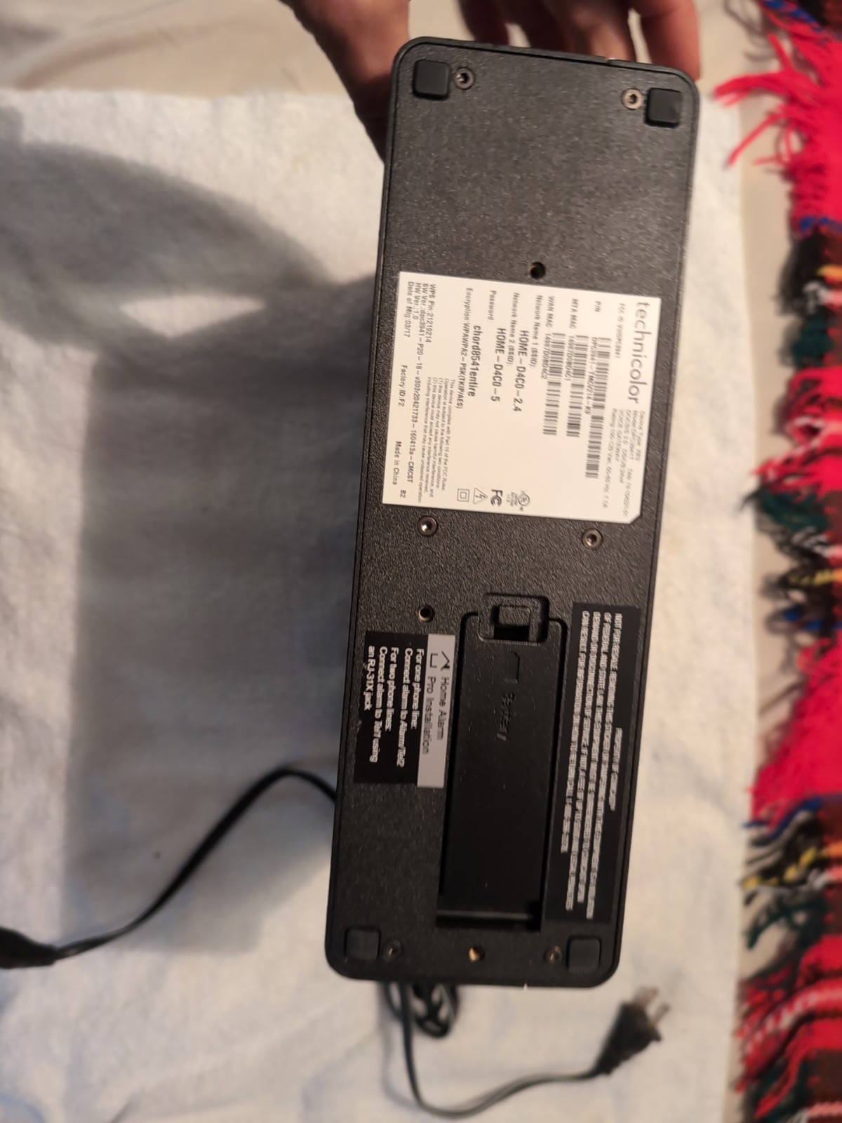 Xfinity Technicolor XB3 Wireless Gateway (Model DPC3941T) – DOCSIS 3.0