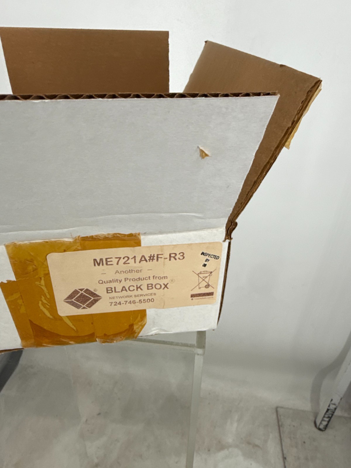 Black Box ME721A-F-R3 Async Short Haul Modem RS-232 Line Driver Open Box