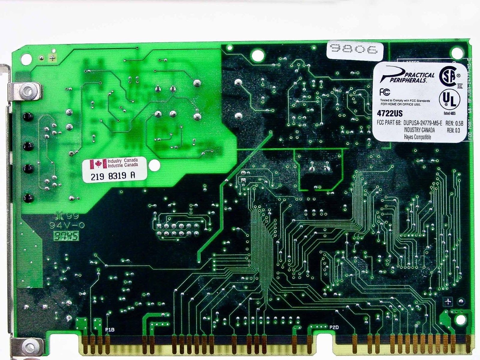 Practical Peripherals 33.6K Modem V 100397E- Lucent 4722US