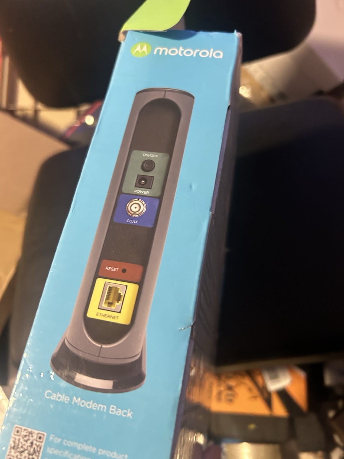 Motorola 24×8 Cable Modem MB7621-10 1000+ Mbps / Open Box