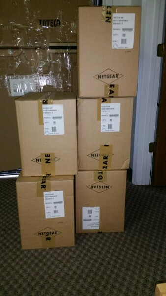 LOT of 372 Netgear DM111P DSL WIRED Modem – ADSL ADSL2+ compatible