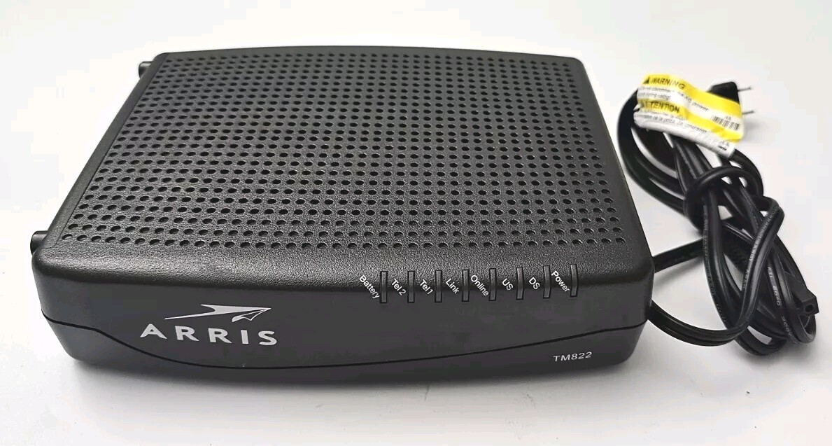 ARRIS Touchstone TM822G DOCSIS 3.0 VoIP Telephony Cable Modem *NEW*