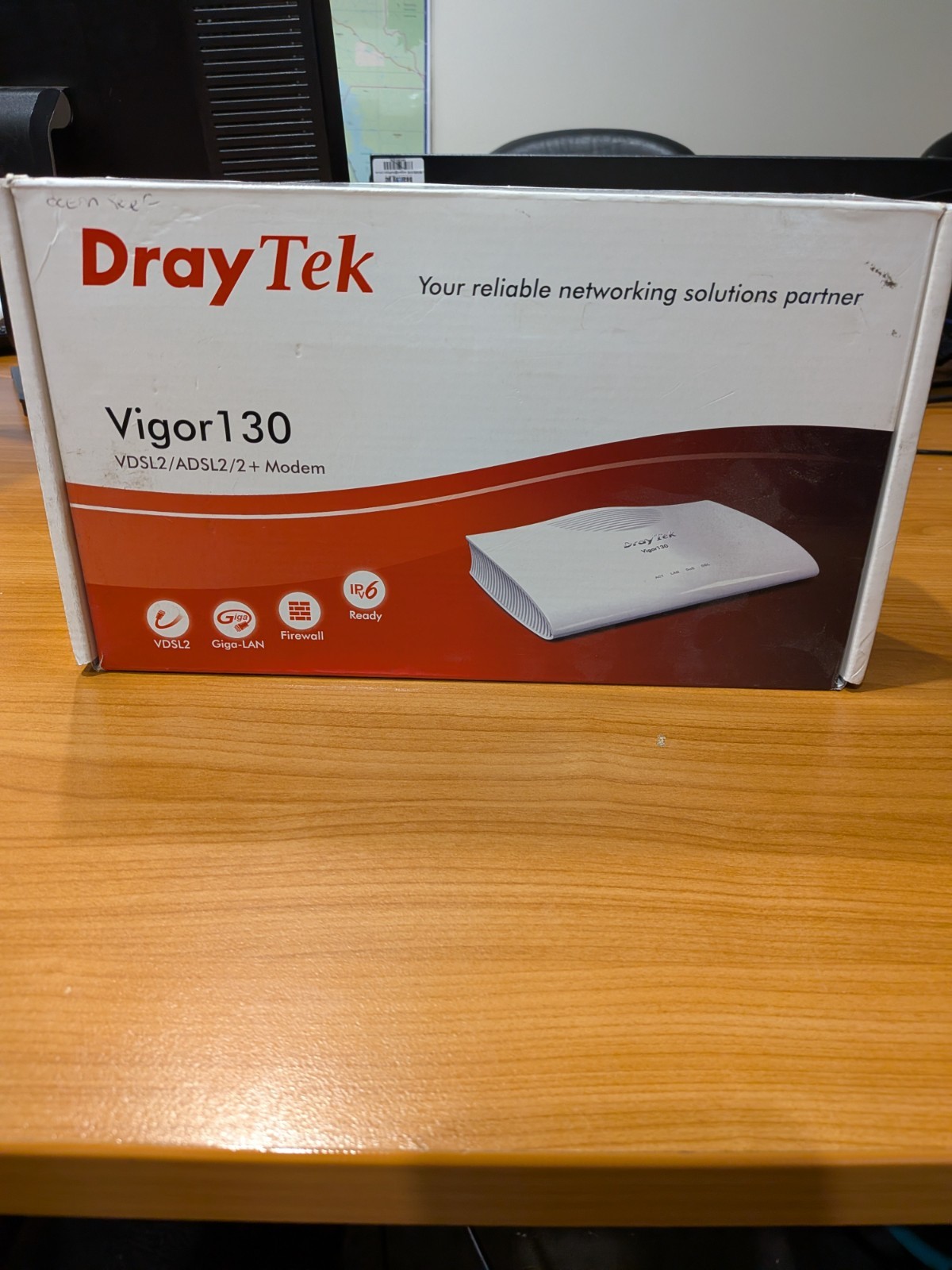 Draytek Vigor130 – VDSL2/ADSL2/2 + Modem NBN FTTN Compatible
