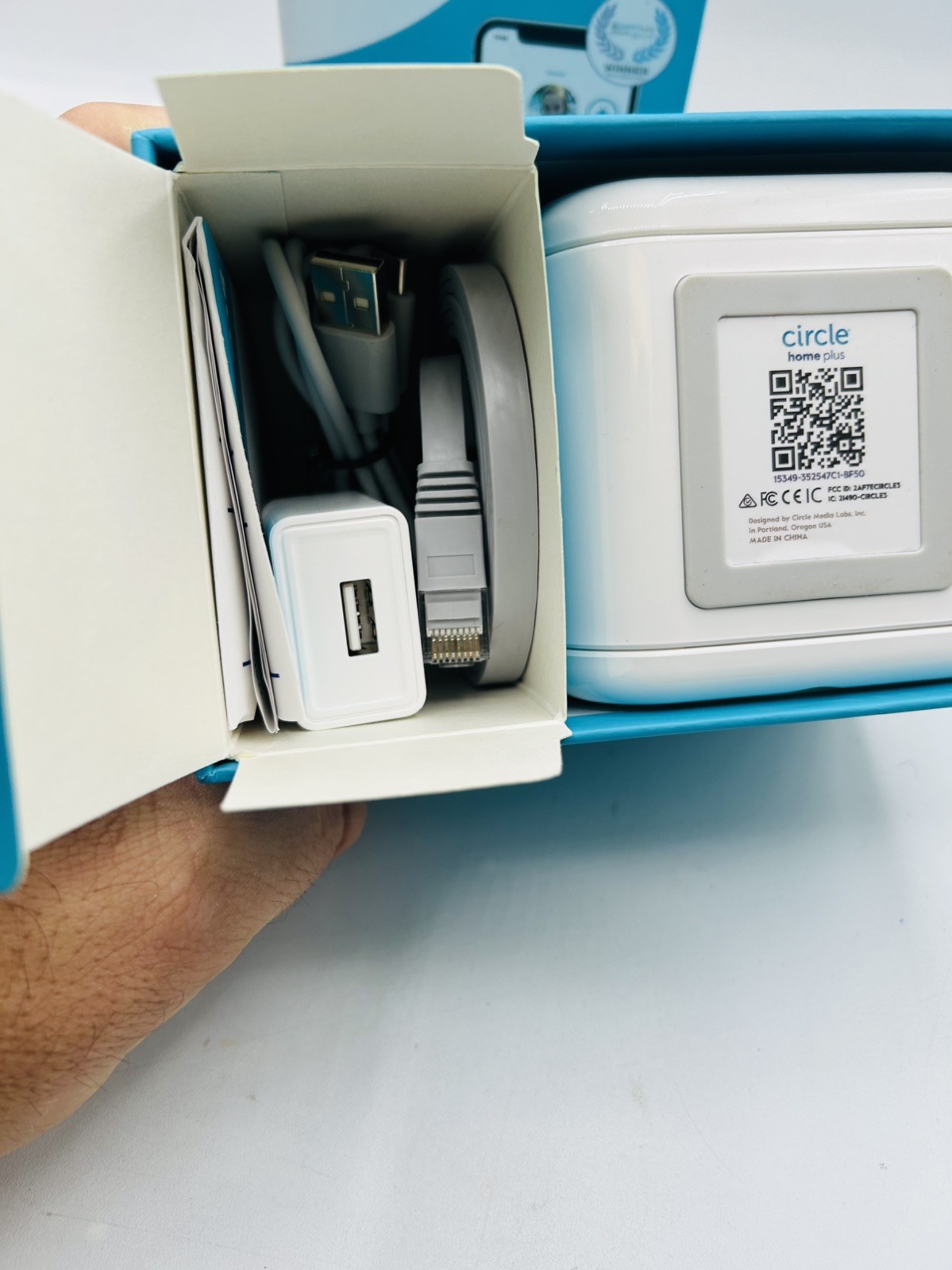 Circle Home Plus Parent Control Hub Device open box