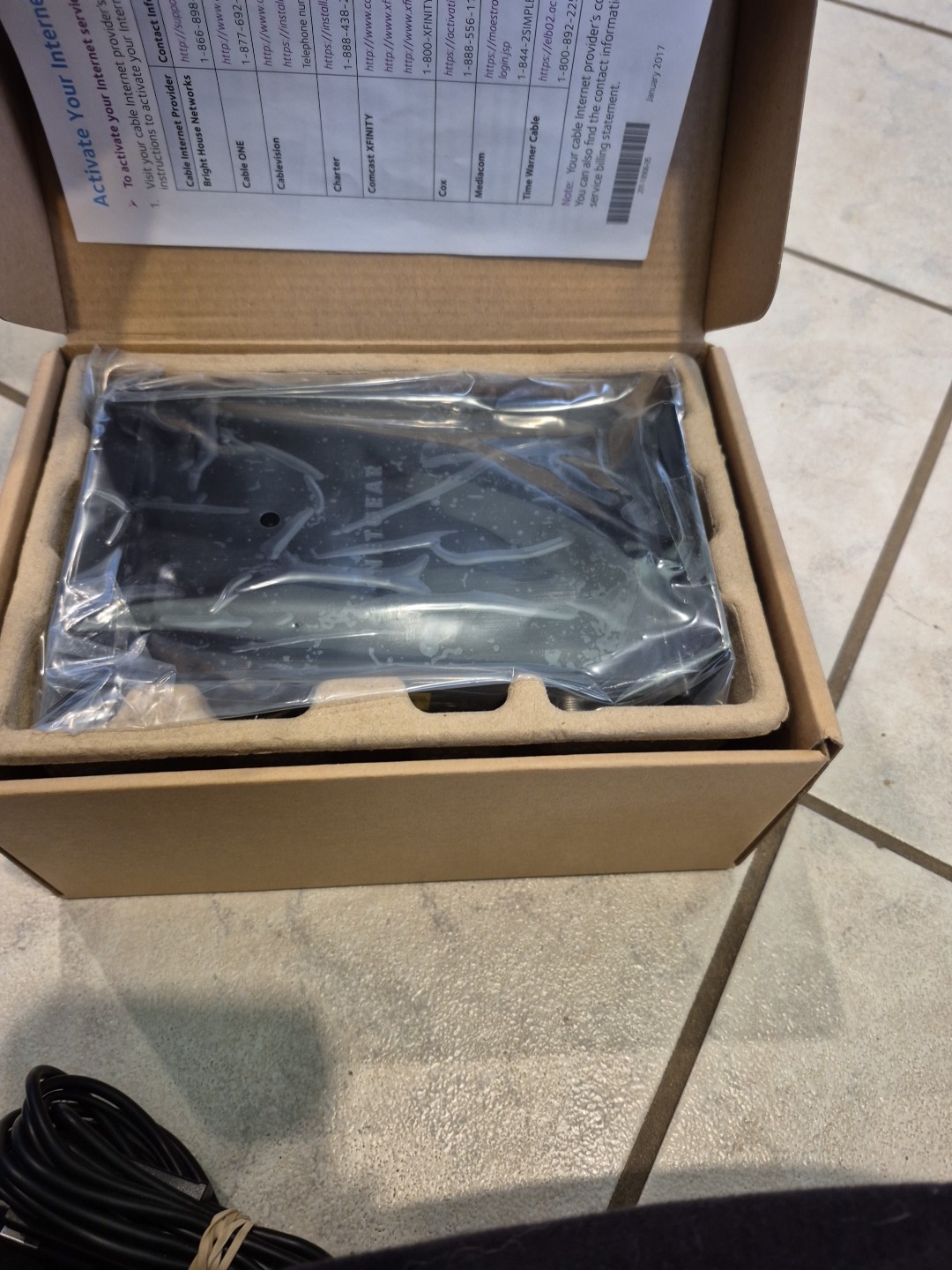 BRAND NEW!! NETGEAR CM500-1AZNAS 16×4 DOCSIS 3.0 Cable Modem