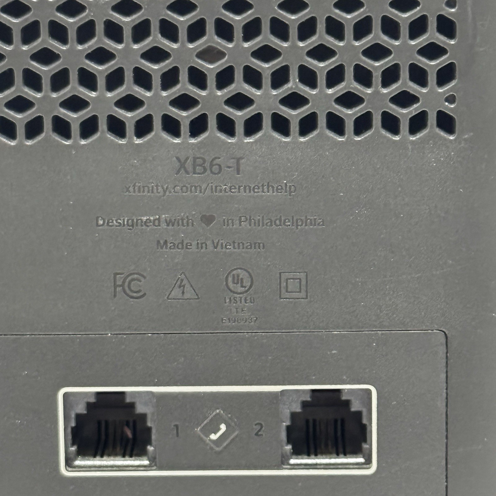 Xfinity XB6-T WiFi Router – No Power Cords