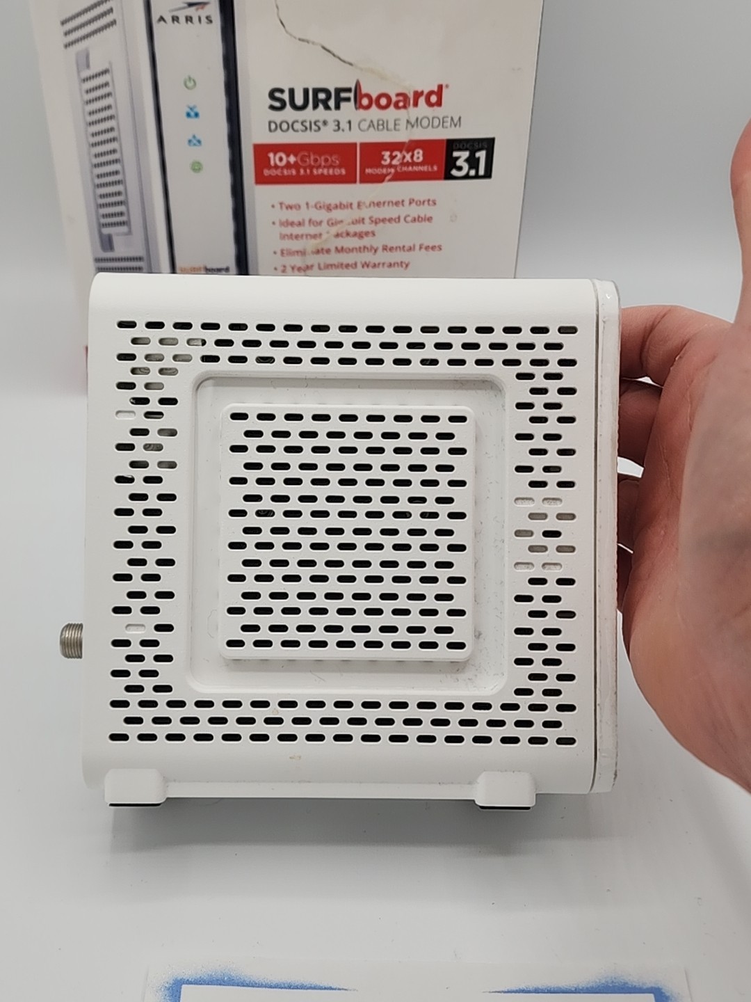 ARRIS SURFboard SB8200 DOCSIS 3.1 10 Gbps Cable Modem Never Used *CCGHouse* BF