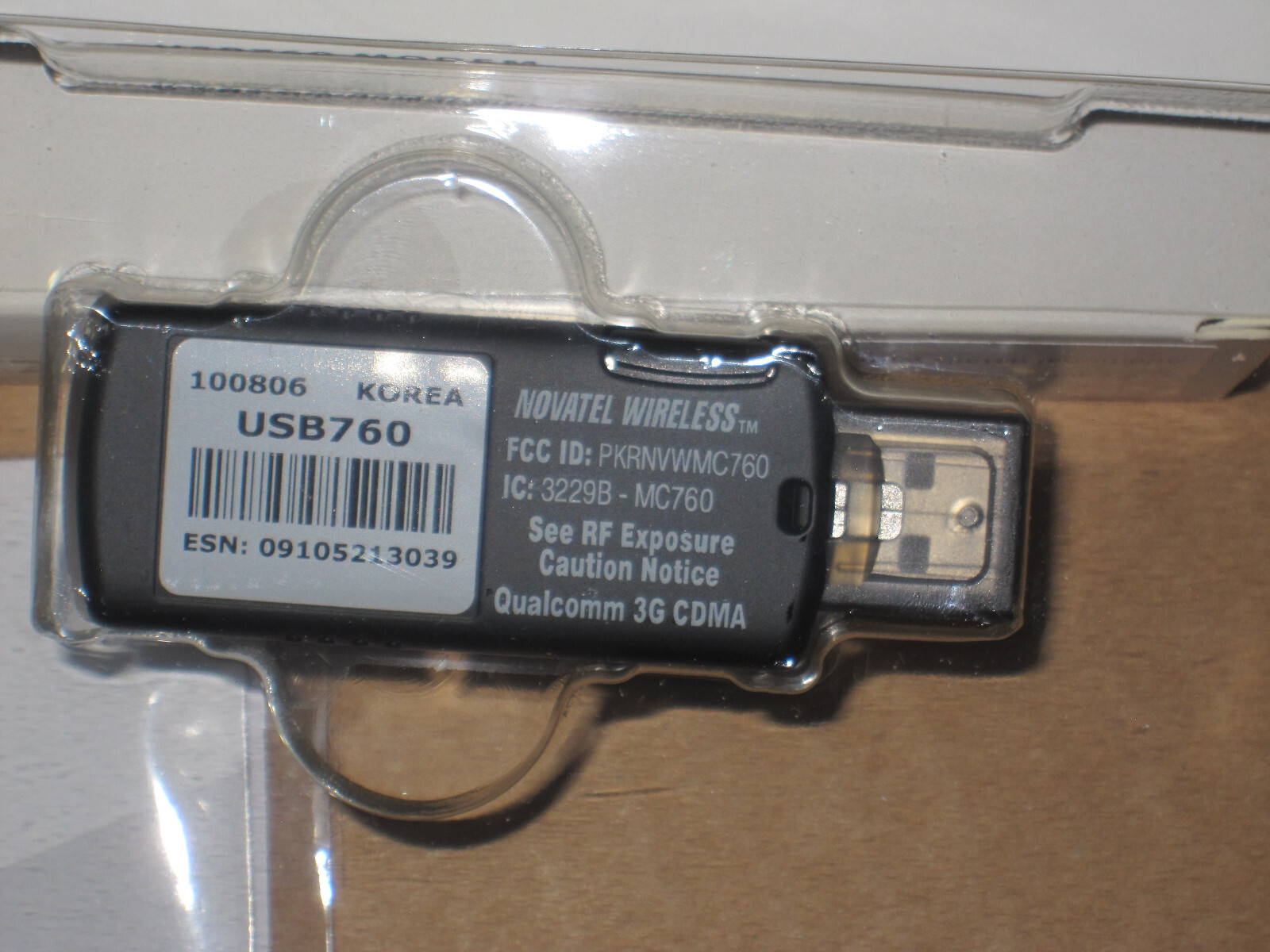 Verizon Wireless USB760 Modem NEW