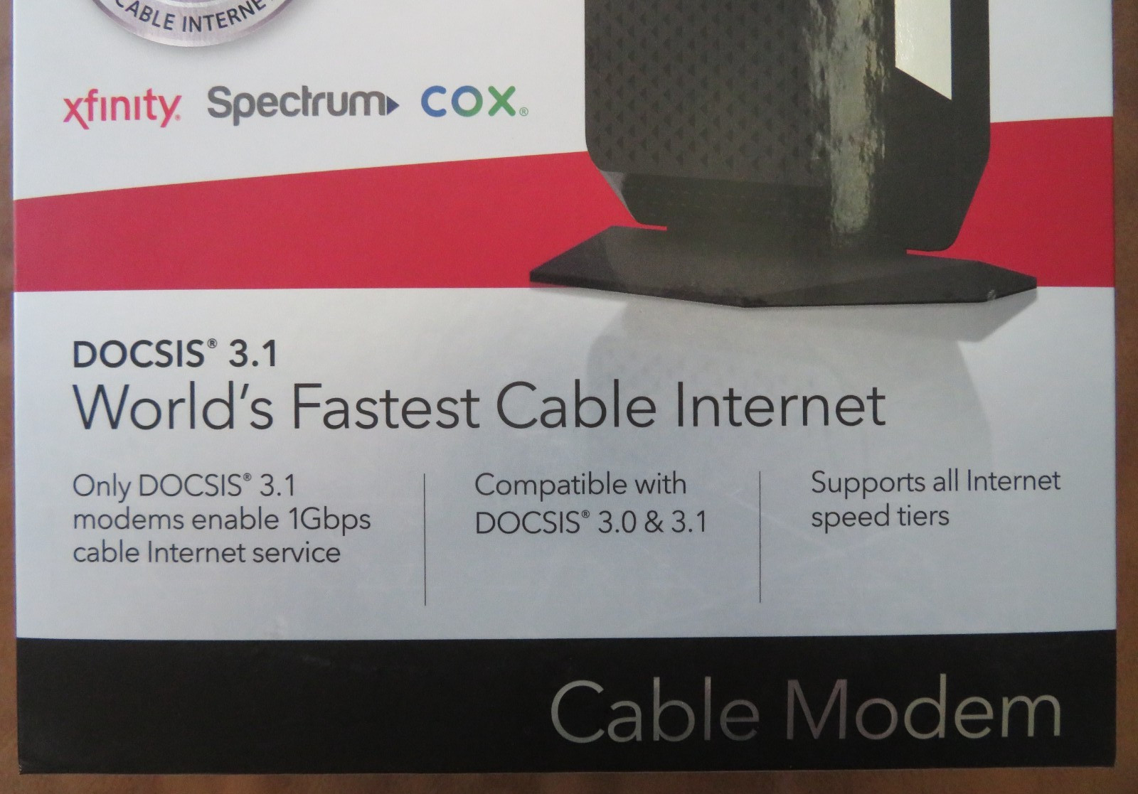 Netgear CM1000 Ultra-High Speed Cable Modem | Docsis® 3.1 New