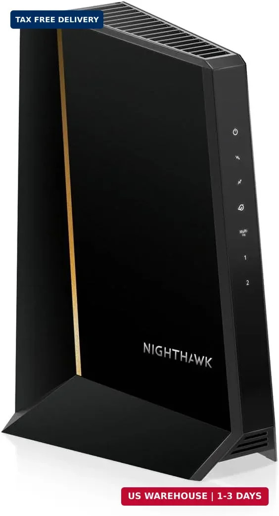 NETGEAR Nighthawk DOCSIS 3.1 Mid/High-Split Modem (CM3000-1AZNAS) – Approved for