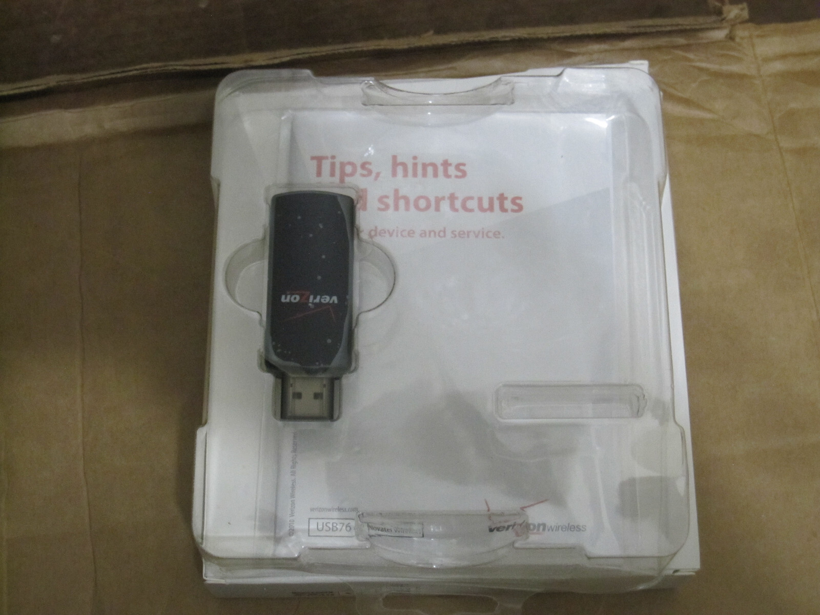 Verizon Wireless USB760 Modem NEW
