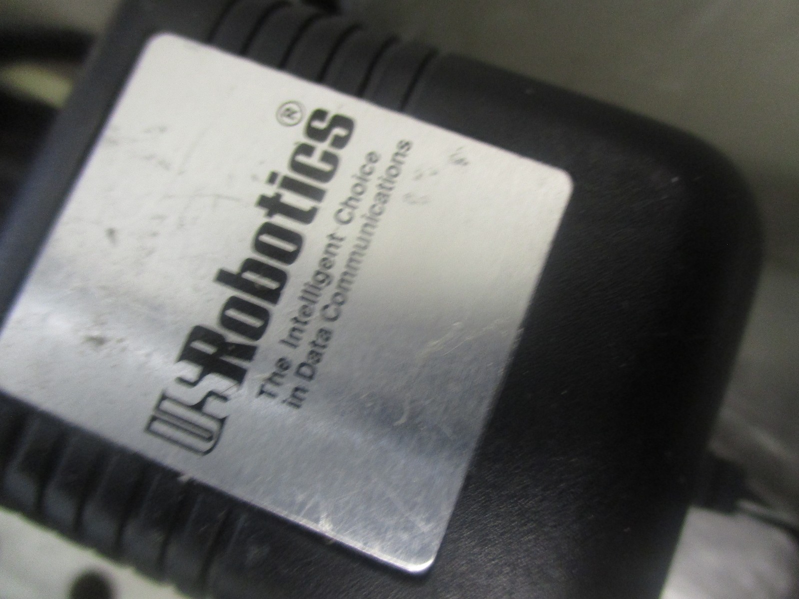U.S.Robotics Sportster 33.6 Faxmodem with Adapter. Product Number: 000839-09