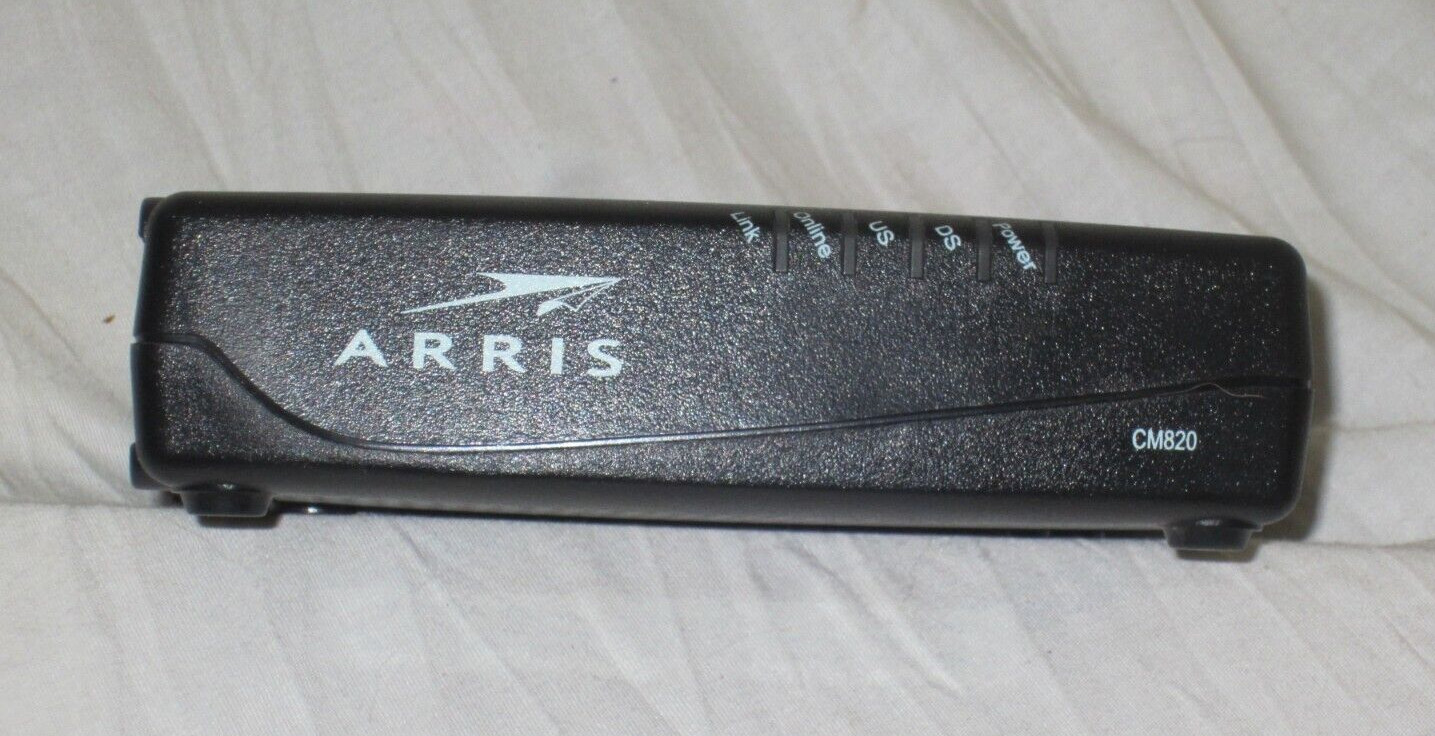 Arris CM820A DOCSIS 3.0 Cable Modem CM820A/SL BRAND NEW