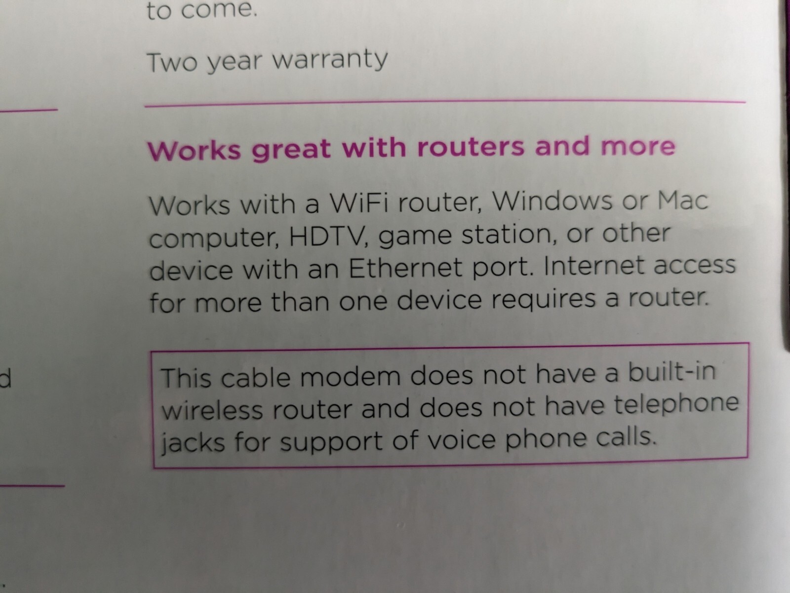 Motorola MB742010 16×4 686mbps DOCSIS 3.0 Cable Modem