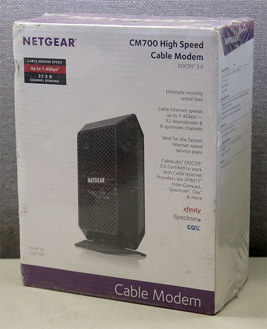 Netgear CM700 High Speed DOCSIS 3.0 Cable Modem New NIB CM700-100NAS