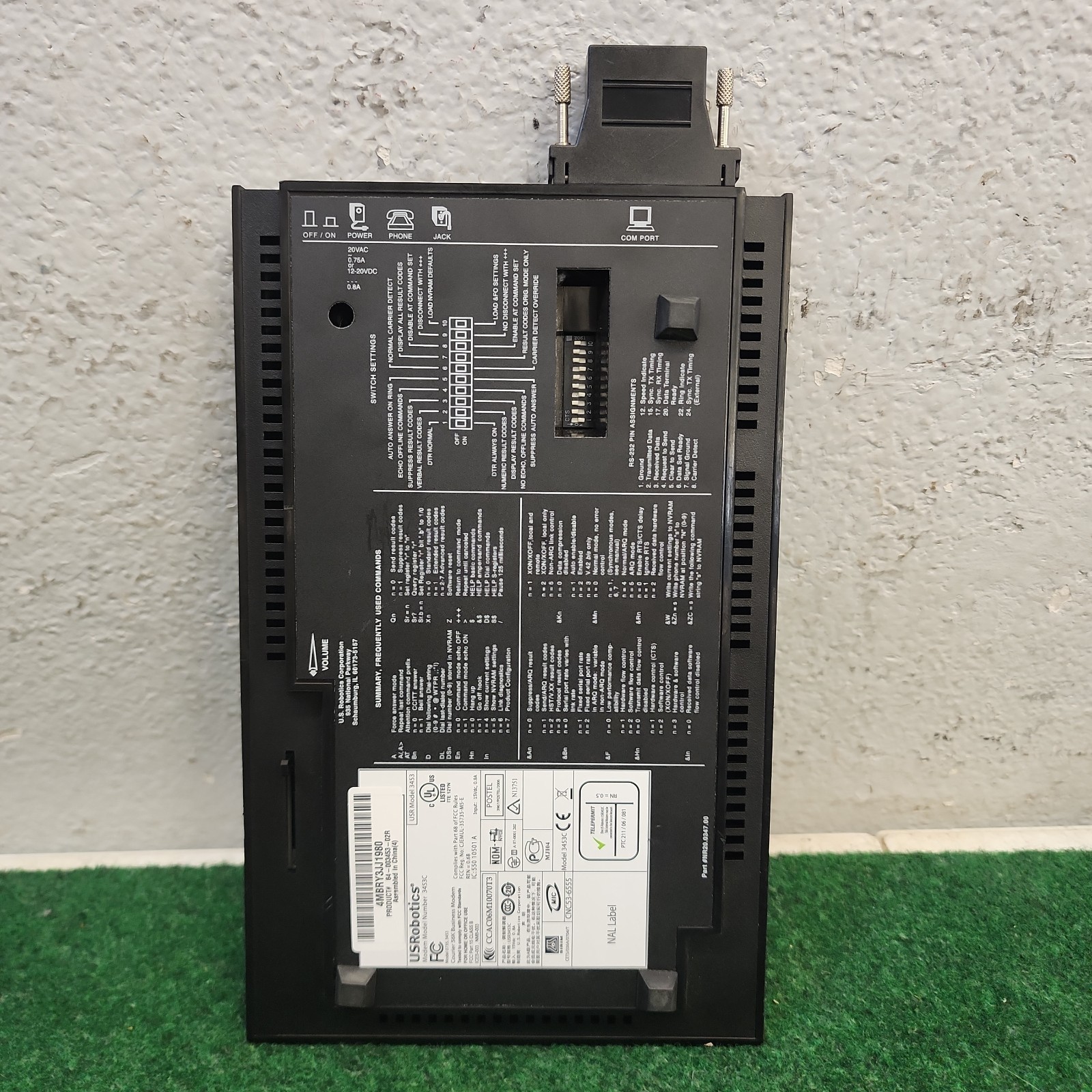 US Robotics 3453C Courier 56K Global Business Modem