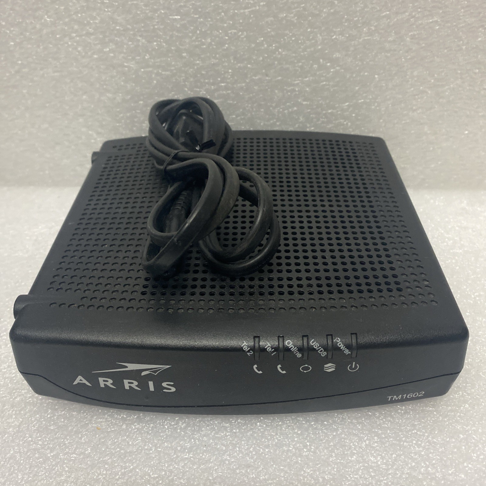 ARRIS Touchstone TM1602A DOCSIS 3.0 E-MTA with Power Cable