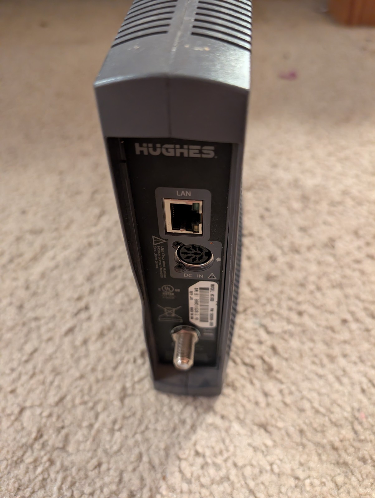Hughes HT1000 Satellite Modem – NO PSU INCLUDED