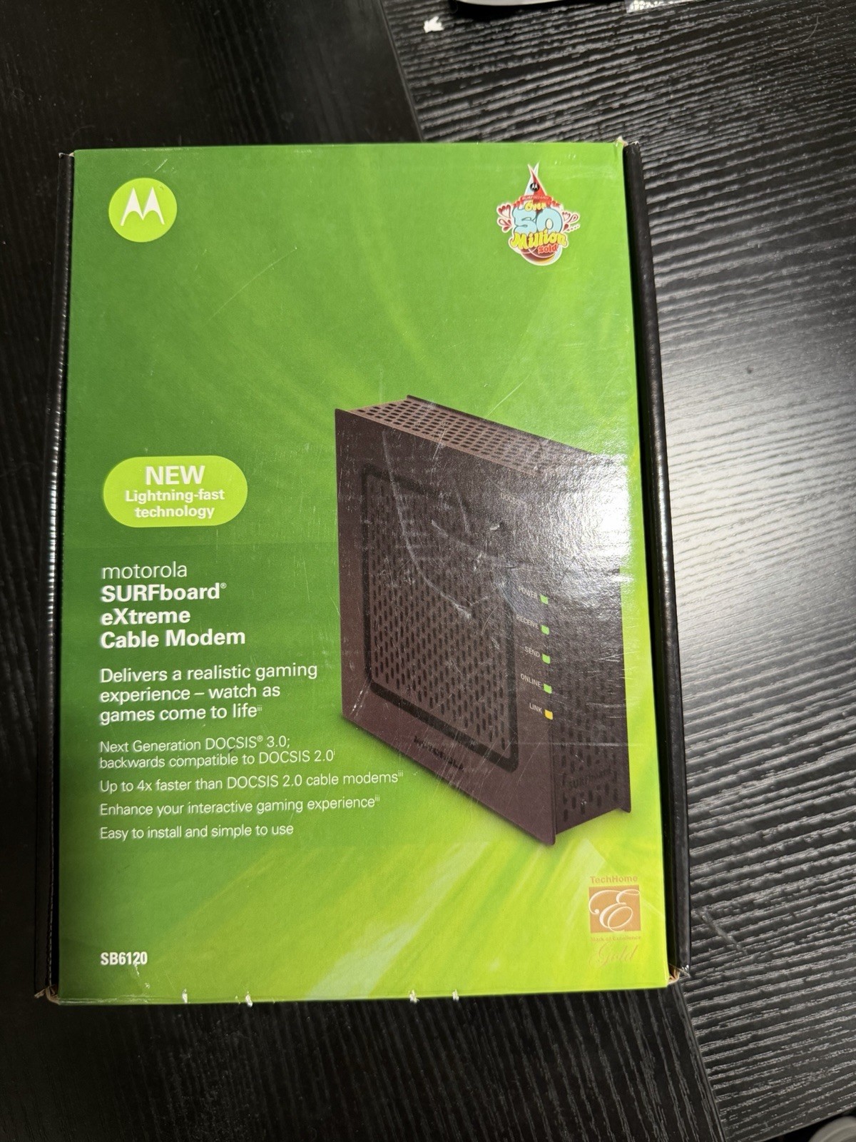 NEW Arris Motorola SBG6580 SURFboard WiFi DOCSIS 3 Cable Modem