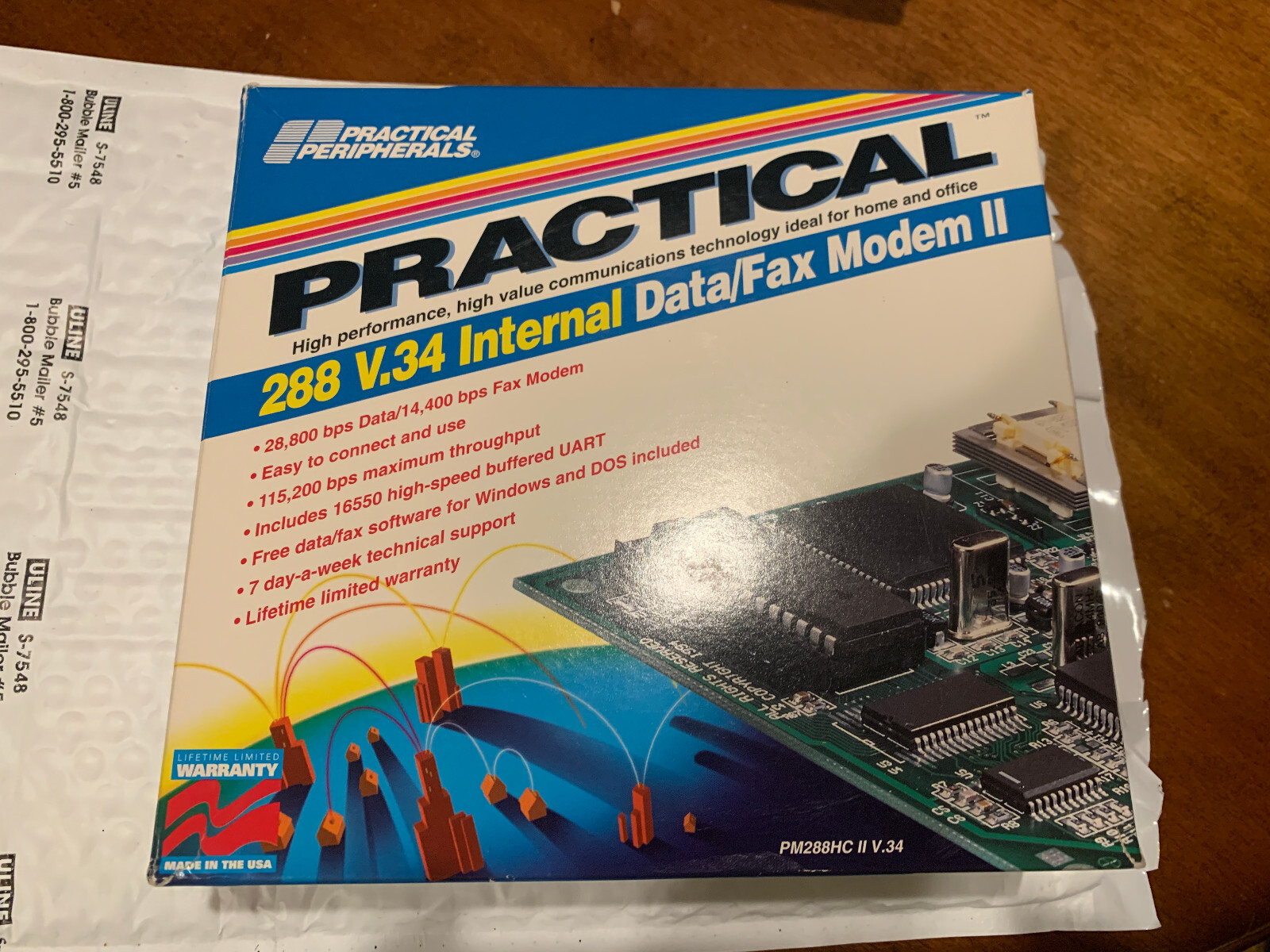 Practical Peripherals PM288MT Mini Tower II V.34 External Data/Fax Modem
